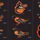 Illustration for article titled Laundry Basket: The Orioles Present Their New-Old Cartoon Bird, With Old-New Typo